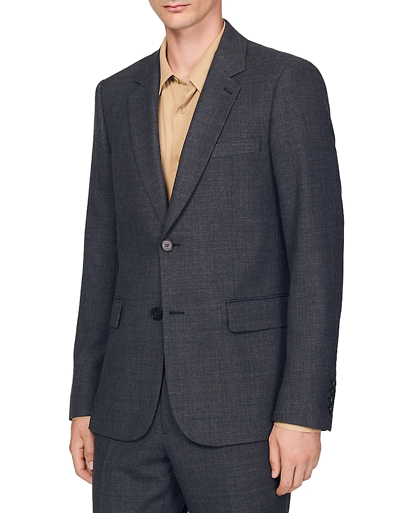 Sandro Legacy Gray Suit Jacket