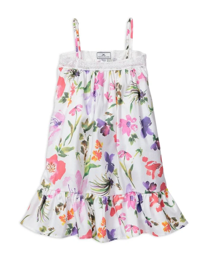 Girls' Gardens of Giverny Lily Nightgown - Baby, Little Kid, Big Kid
