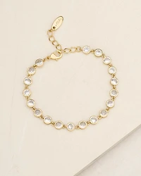 Everyday Cubic Zirconia Link Bracelet