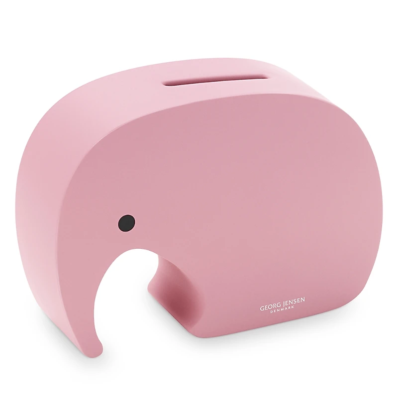 Georg Jensen Miniphant Pink Coin Bank