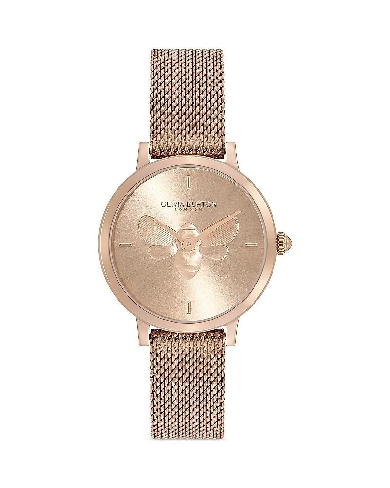 Olivia Burton Ultra Slim Bee Watch, 28mm