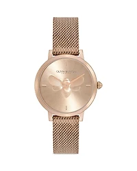 Olivia Burton Ultra Slim Bee Watch, 28mm
