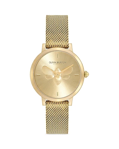 Olivia Burton Ultra Slim Bee Watch, 28mm