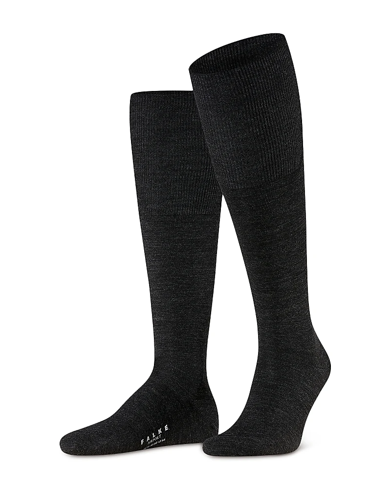 Falke Airport Merino Wool Blend Knee High Socks