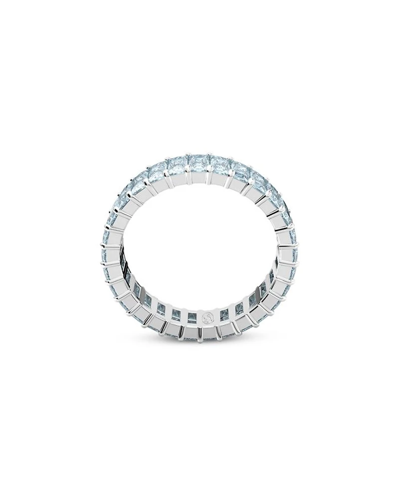 Matrix Baguette Color Crystal Band Ring