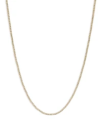 Adina Reyter 14K Yellow Gold Small Textured Bead Link Statement Necklace, 15-16