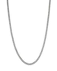 Diamond Classic Tennis Necklaces 14K White Gold, 3.0-7.0 tcw