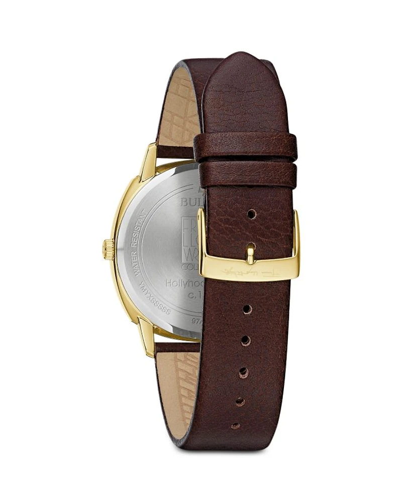 Frank Lloyd Wright Hollyhock House Watch