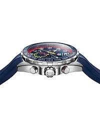 Formula 1 Red Bull Stainless Steel Rubber Strap Chronograph, 43mm