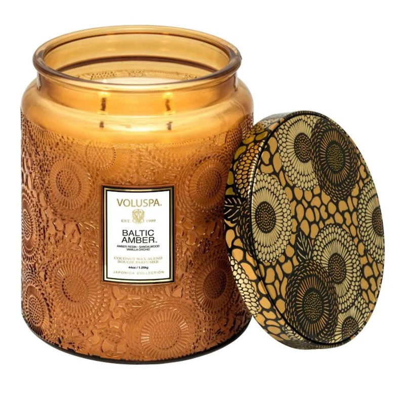 Japonica Baltic Amber Candle Collection