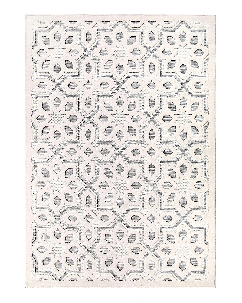 Palmetto Living Orian Crochet Indoor/Outdoor Starworks Area Rug, 5'3 x 7'6