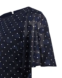 Ceira Flutter Sleeve Dress