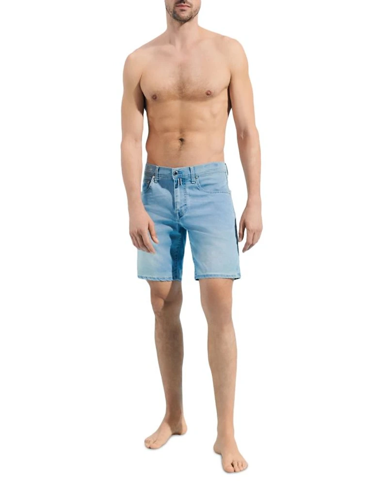 Garonne Denim Regular Fit 8" Shorts