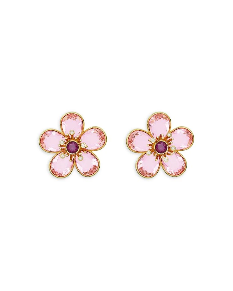 Idyllia Crystal Stud Earrings