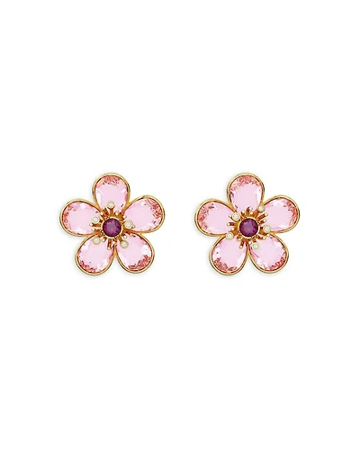 Idyllia Crystal Stud Earrings