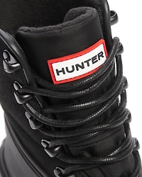 Men's Fleece Lined Removable Gaiter Lace Up Ankle Boots