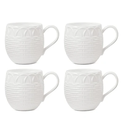 Wicker Creek Mugs, Set of 4