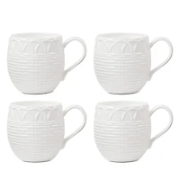 Lenox Wicker Creek Mugs, Set of 4