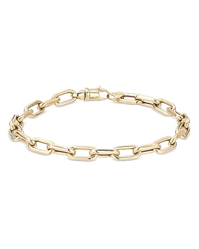 Adina Reyter 14K Yellow Gold Oval Link Bracelet