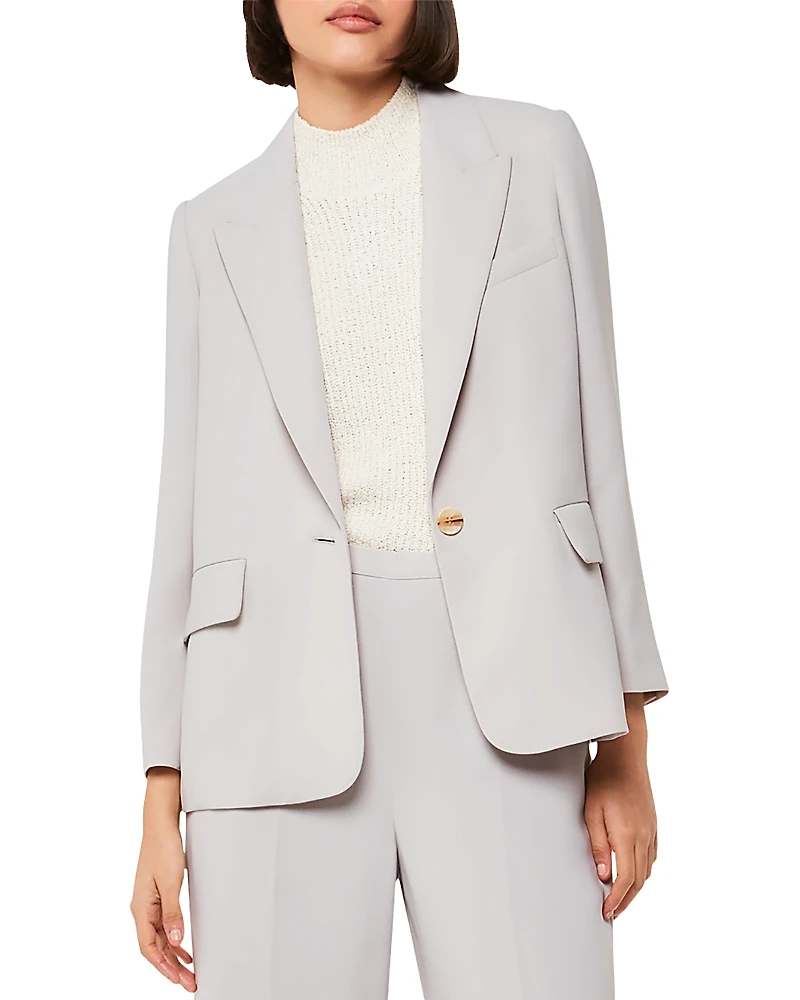 Whistles Crepe Boyfriend Blazer