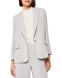 Whistles Crepe Boyfriend Blazer