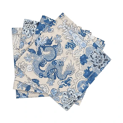 Schumacher Magic Mountain Napkins, Set of 4