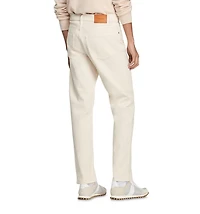 Straight Leg Jeans Ecru