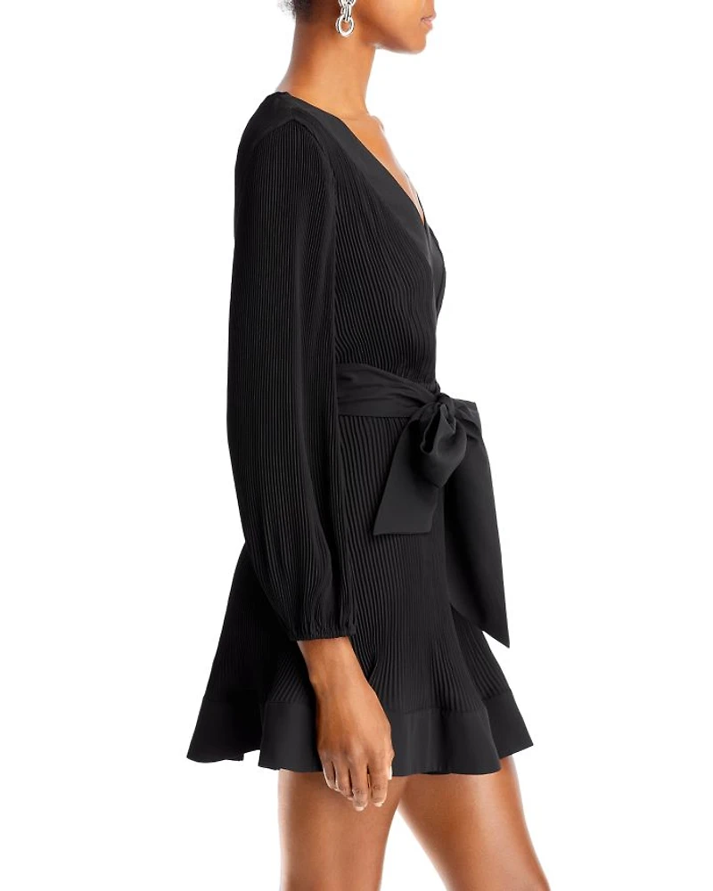 Liv Belted Pleated Dress