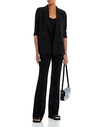 Demitria Admiral Crepe Flared Pants - Exclusive