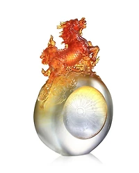 Benevolence of the Qilin Figurine