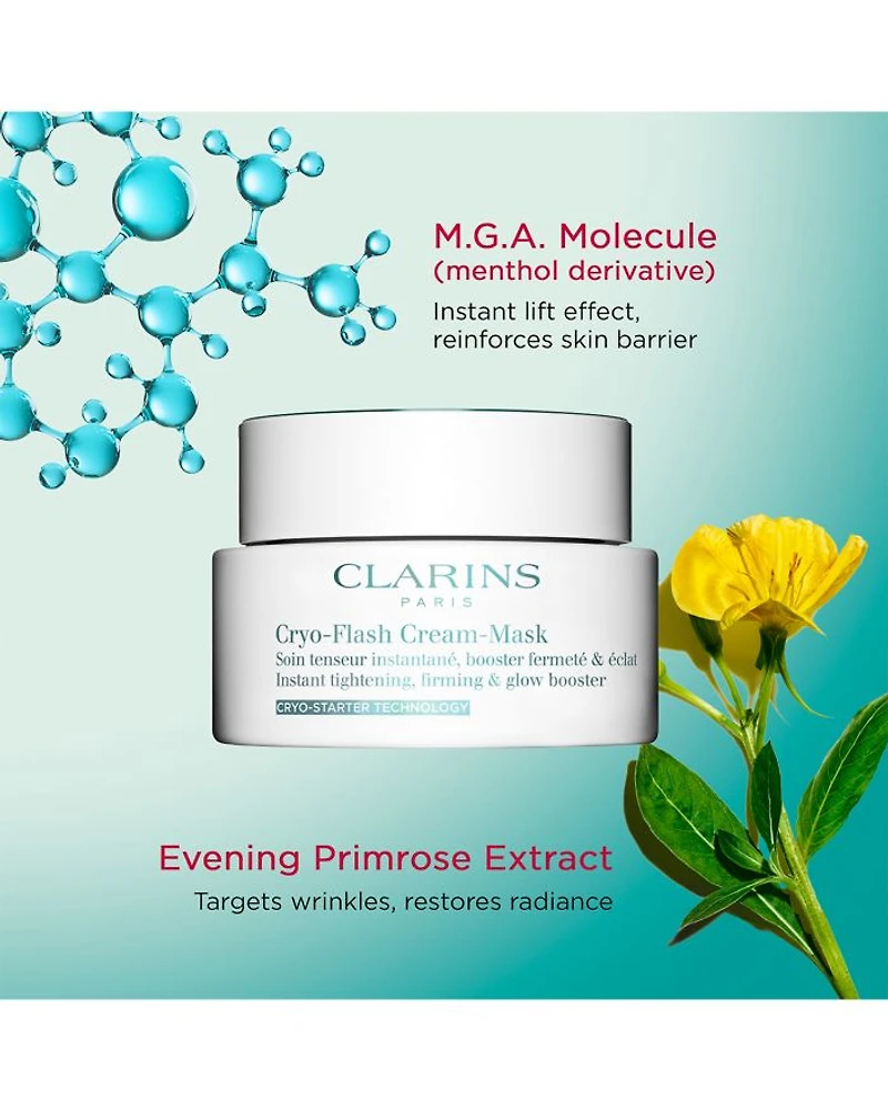 Cryo Flash Instant Lift Effect & Glow Boosting Face Mask 2.5 oz.