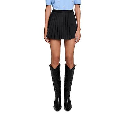 Maje Iupli Pleated Skort