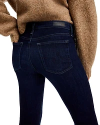 Prima Mid Rise Cropped Cigarette Jeans