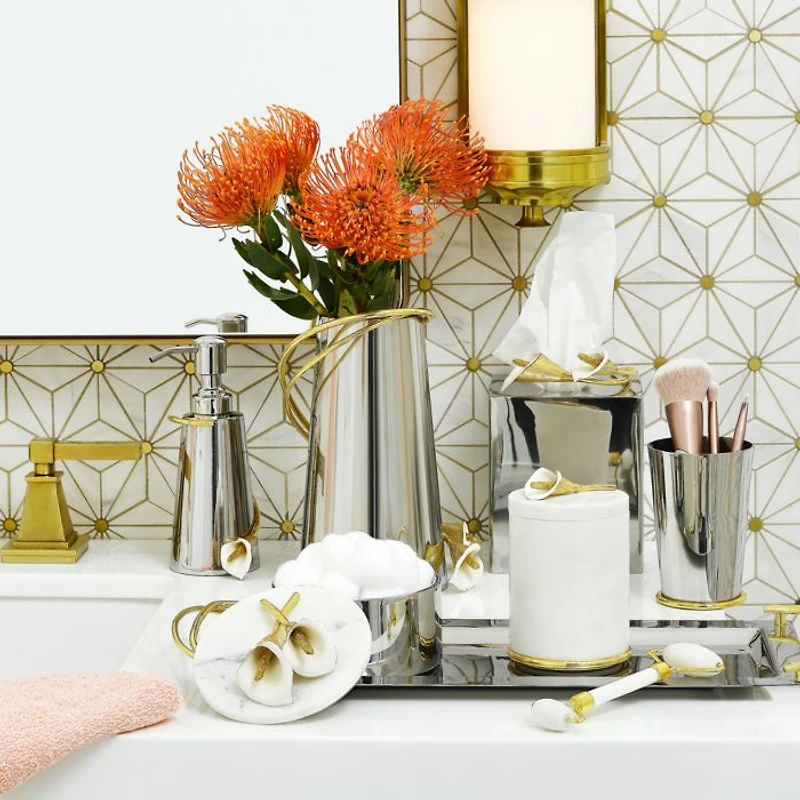 Calla Lily Vanity Tray
