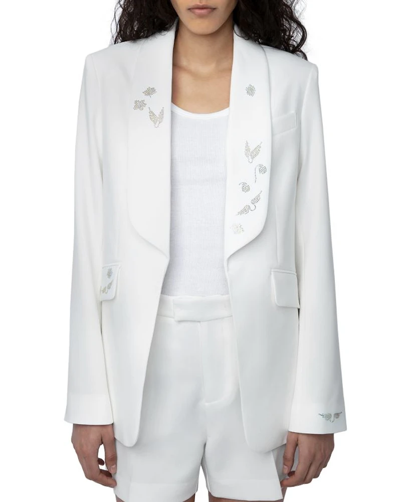 Embellished Blazer