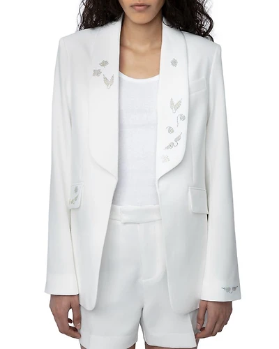 Embellished Blazer