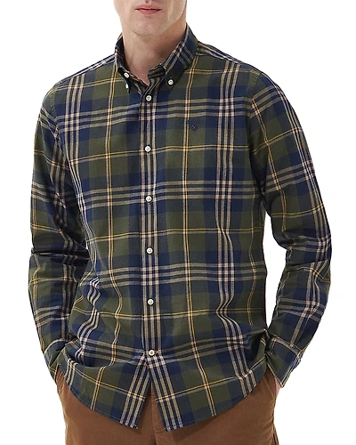 Barbour Edgar Tailored Button Down Long Sleeve Shirt