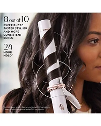 CurlWrap 1.25" Automatic Rotating Curling Iron with Long Barrel