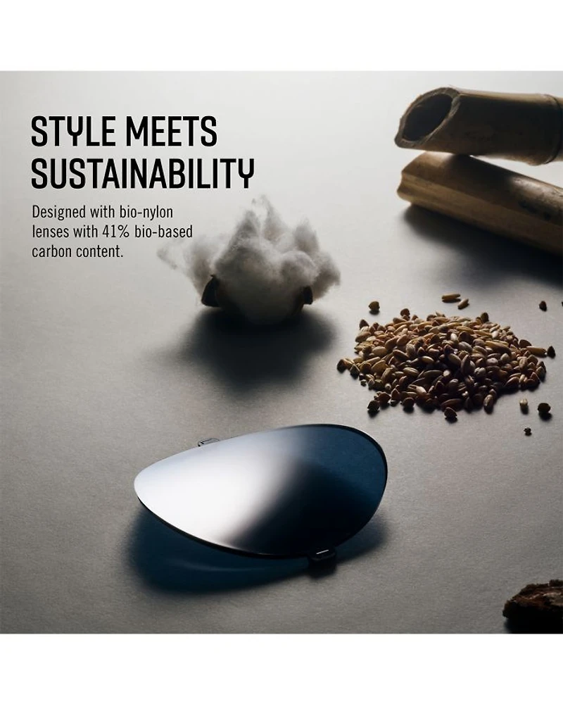 Aviator Reverse Sunglasses, 62mm