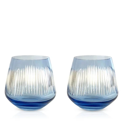 Berkshire Double Old Fashioned Glasses, Set of 2
