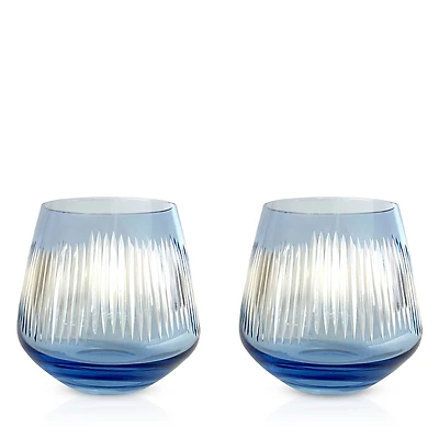 Michael Wainwright Berkshire Double Old Fashioned Glasses