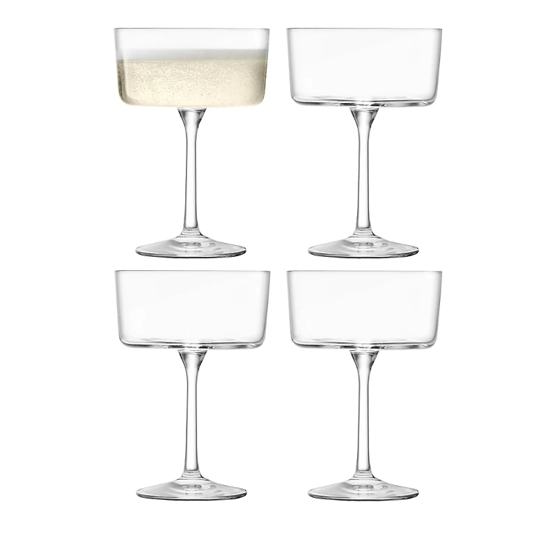 Lsa Gio Champagne Cocktail Glass, Set of 4