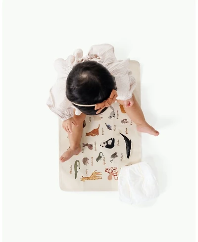 Animal Alphabet Baby Changing Mat