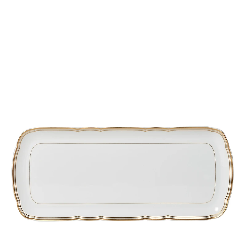 Bernardaud Pompadour Rectangular Cake Platter