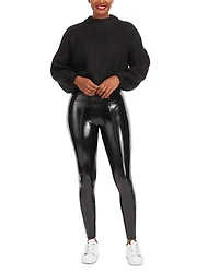 SPANXshape™ Faux Leather Patent Leggings
