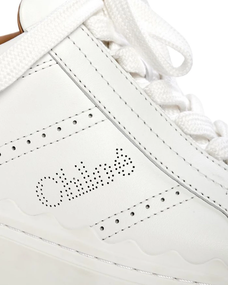 Women's Lauren Perforated Logo Sneakers