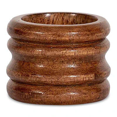 Juliska Bilbao Wood Napkin Ring