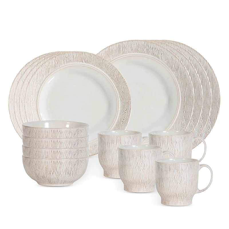 Juliska Blenheim Oak 16 Piece Dinnerware Set
