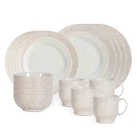 Juliska Blenheim Oak 16 Piece Dinnerware Set