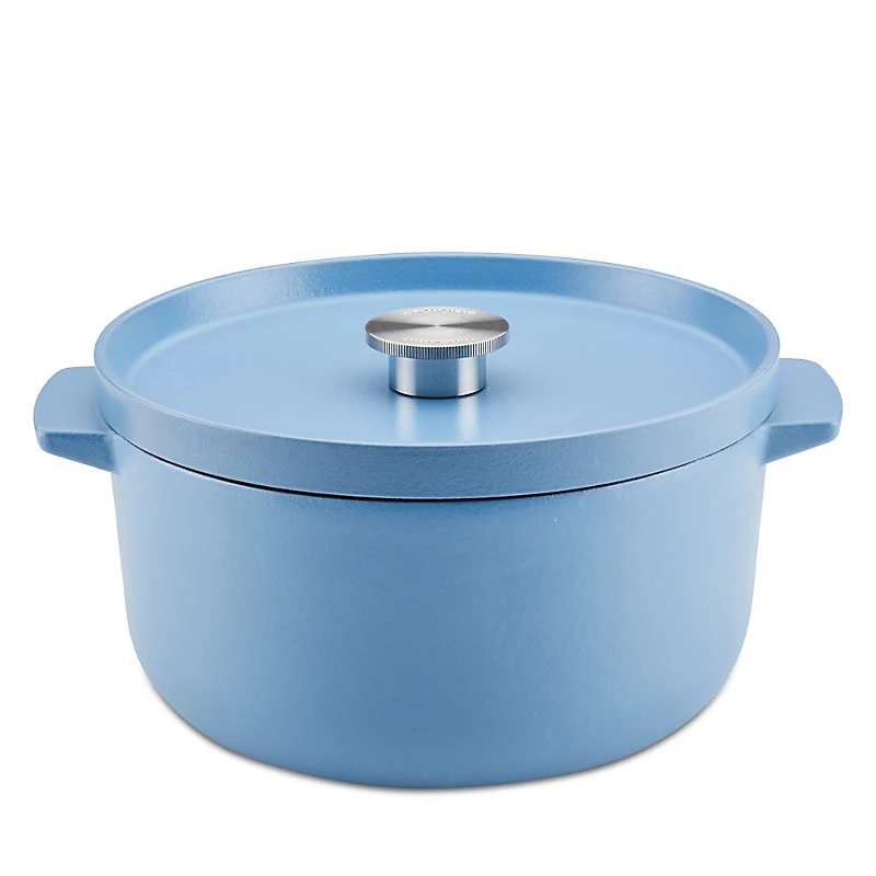 Anolon 6 Qt Cast Iron Covered Dutch Oven